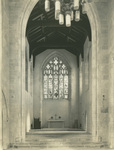 Trinity College Chapel construction, 1932
