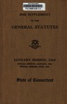 1945 supplement to the General statutes. State of Connecticut, January session, 1945, Special session, June 1944.