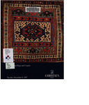 Fine oriental rugs and carpets : sold for the benefit of the Ryenthaler Memorial Home ... and various owners, Tuesday, December 8, 1987 at 6:00 p.m. by Christie, Manson & Woods International Inc.