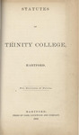 Statutes of Trinity College, 1862 by Trinity College