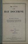 The A B C's of the Hay doctrine by Thomas F. Millard