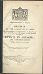 Events in Shanghai and neighborhood Shanghai, February 6 and 12, 1932