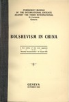 Bolshevism in China