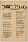 Trinity Tablet, April 1870