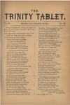 Trinity Tablet, September 1870 by Trinity College