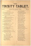 Trinity Tablet, September 1871