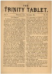 Trinity Tablet, September 1872