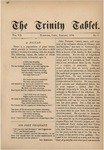 Trinity Tablet, January 1874 by Trinity College