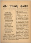 Trinity Tablet, March 11, 1876