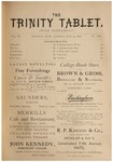 Trinity Tablet, June 29, 1878 by Trinity College