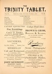 Trinity Tablet, October 5, 1878 by Trinity College