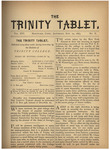 Trinity Tablet, November 10, 1883 by Trinity College