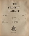 Trinity Tablet, December 6, 1893 Advertisements by Trinity College