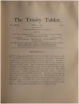 Trinity Tablet, April 7, 1894 by Trinity College