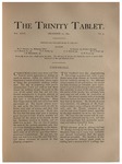 Trinity Tablet, December 21, 1892 by Trinity College