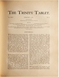 Trinity Tablet, February 7, 1891 by Trinity College