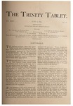 Trinity Tablet, June 23, 1891 by Trinity College