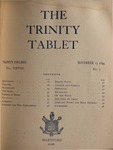 Trinity Tablet, November 17, 1894 (Advertisements) by Trinity College