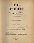 Trinity Tablet, 1895 Index by Trinity College