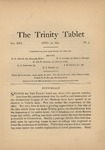 Trinity Tablet, April 22, 1897