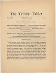 Trinity Tablet, February 19, 1898 by Trinity College
