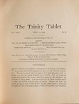 Trinity Tablet, April 21, 1898 by Trinity College