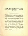 Trinity Tablet, June 26-30, 1898 (Commencement Special) by Trinity College