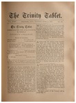 Trinity Tablet, April 12, 1890 by Trinity College