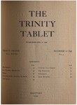 Trinity Tablet, December 10, 1898 by Trinity College