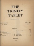 Trinity Tablet, June 10, 1899 by Trinity College