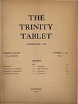 Trinity Tablet, October 20, 1900 Advertisements by Trinity College