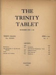 Trinity Tablet, April 2, 1901