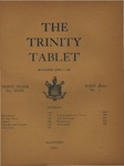 Trinity Tablet, March 4, 1902 by Trinity College